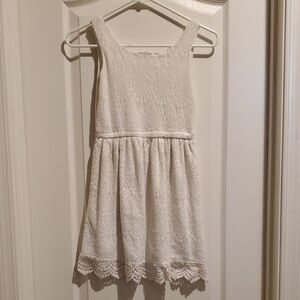 H&M White Lace Formal Kids Dress